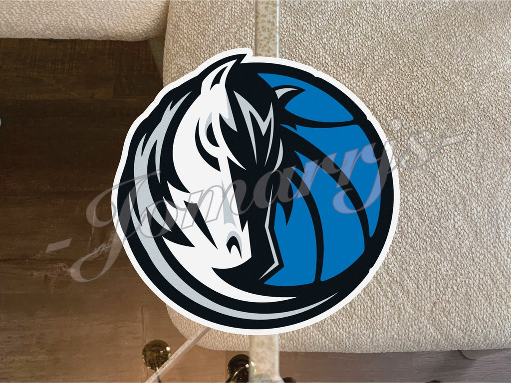 Dallas Mavericks Logo NBA Sticker Decal Vinyl waterproof 2-18" phone tumbler car