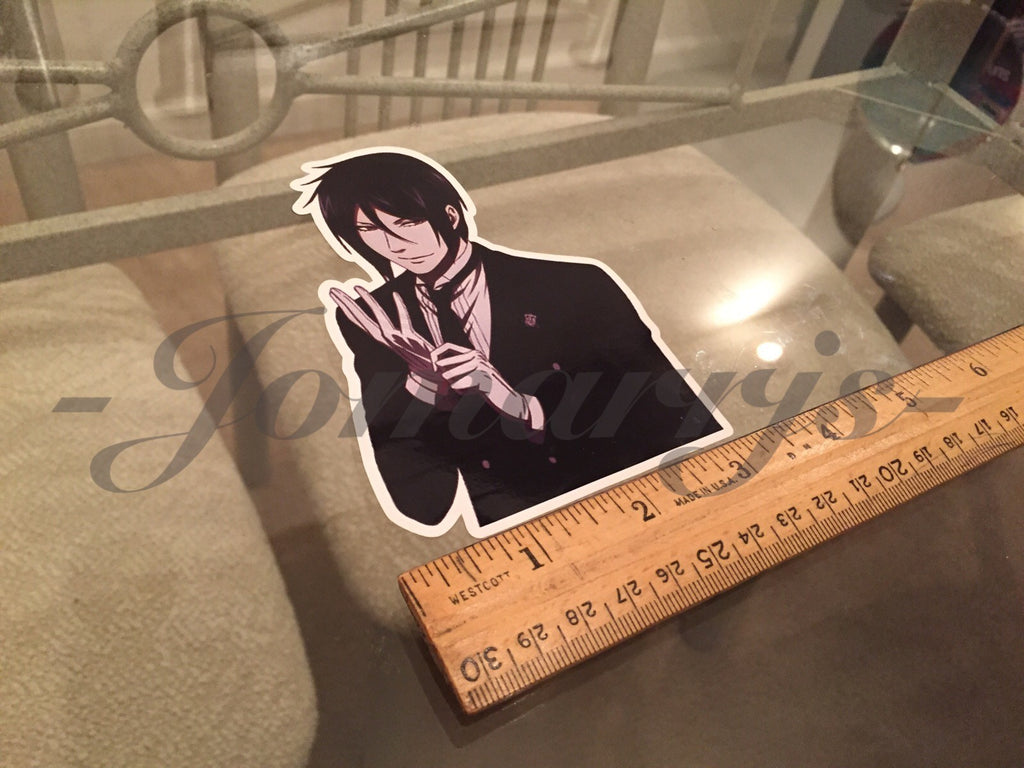 Black Butler Kuroshitsuji Anime - Sebastian Michaelis Sticker Decal Vinyl manga