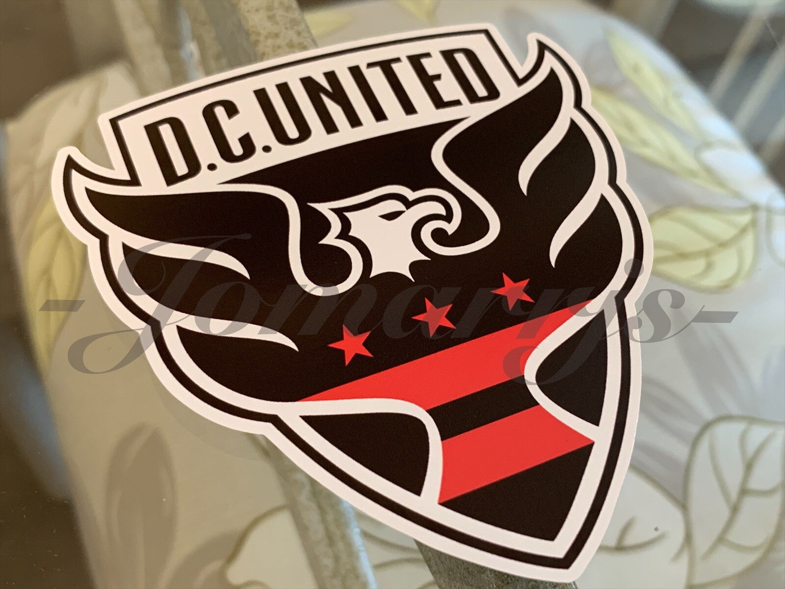 D.C. United Soccer Logo MLS Sticker Decal #dcunited DC United waterproof 2"-18"