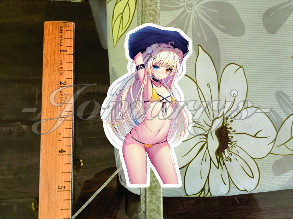 Arknights - Anime - Nightmare Bikini Sun Fun Sticker Decal Vinyl ecchi manga