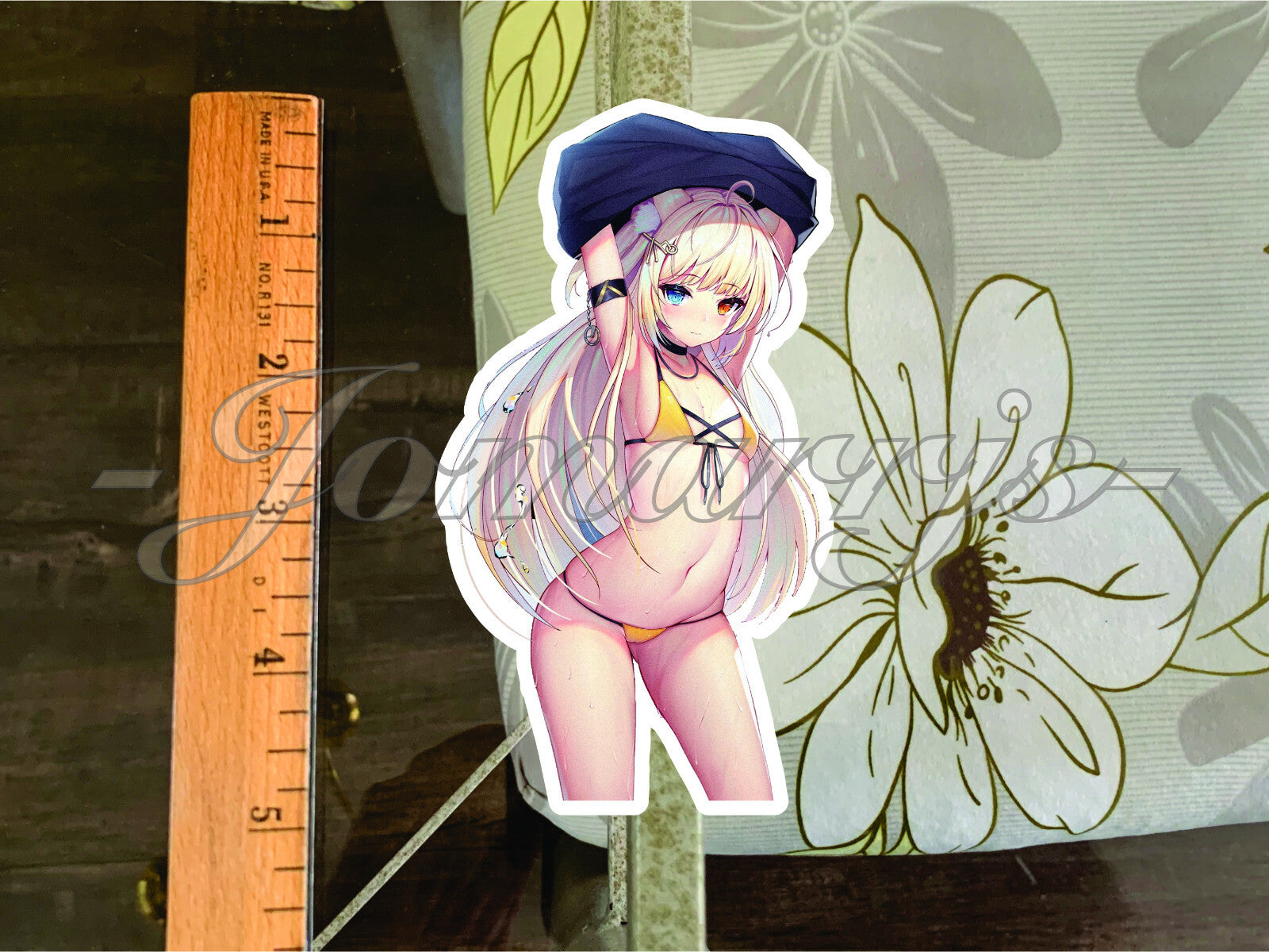 Arknights - Anime - Nightmare Bikini Sun Fun Sticker Decal Vinyl ecchi manga