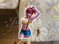 Pokemon Anime Misty Kasumi Custom Colored Sticker Decal Vinyl manga #b