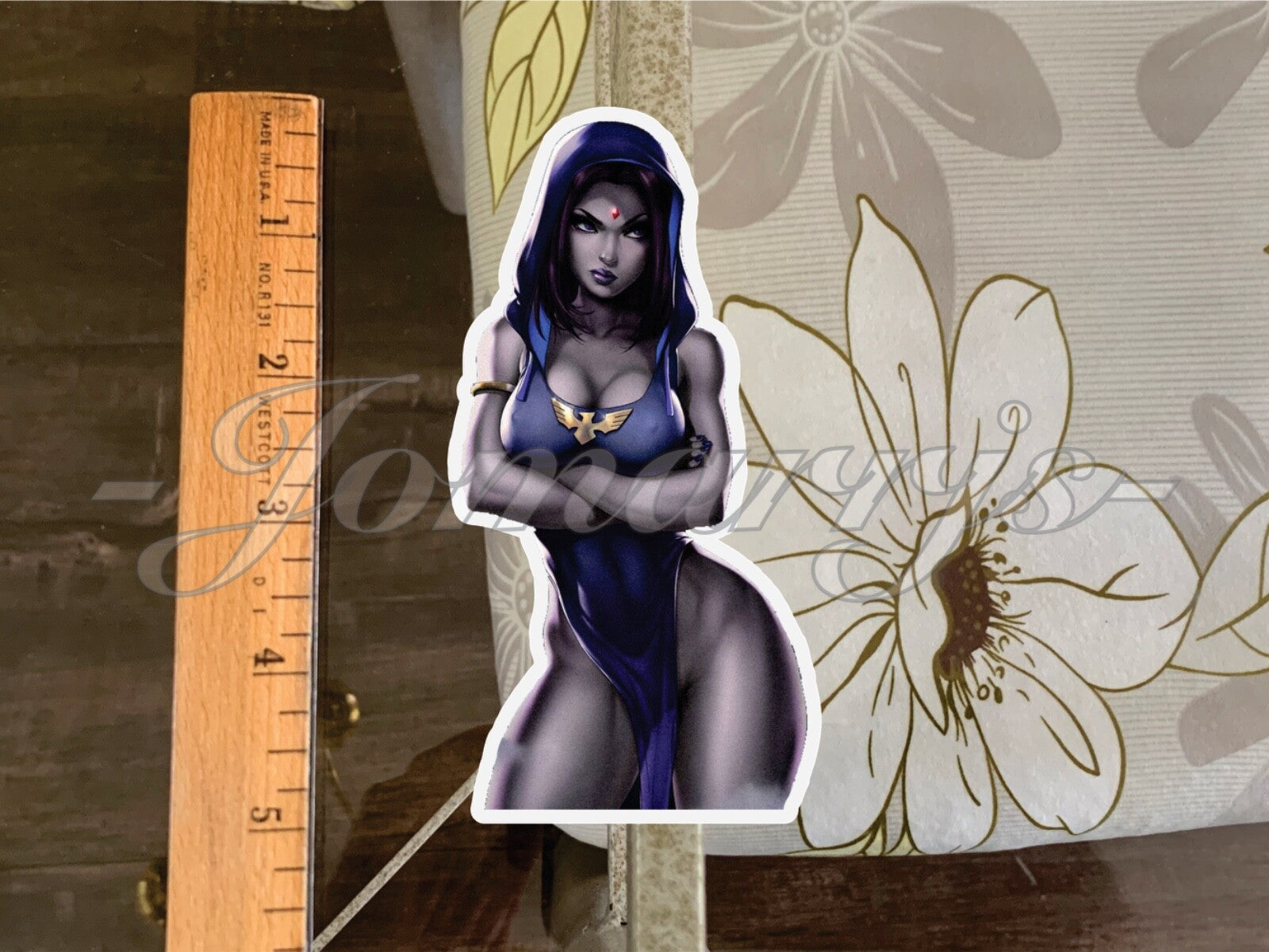 Teen Titans Raven Anime Sticker Decal ecchi sexy pin up bikini sun fun #1-4