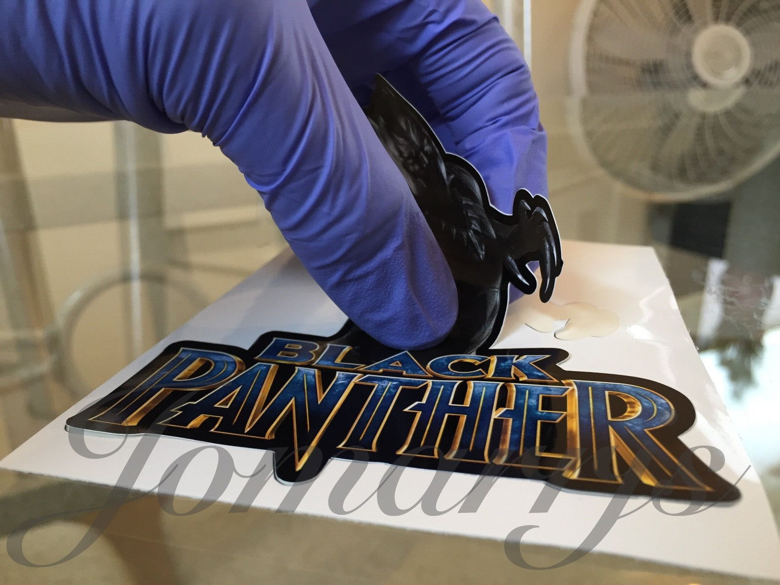 Marvel Black Panther Action Stickers Decal Vinyl Sign Comic Movie Avengers