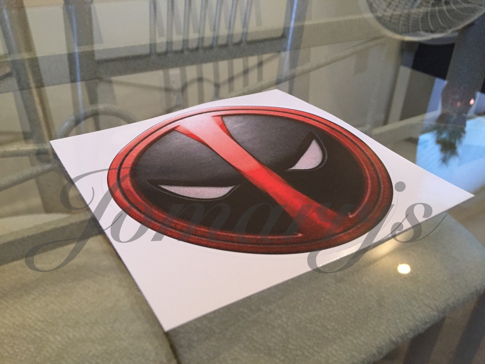 Marvel Deadpool Logo Stickers Decal Vinyl Sign Comic Movie