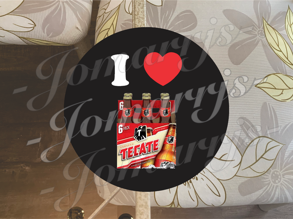 Tecate Beer Mexican Cerveza Logo Vinyl Sticker Decal fan tumbler Sz 2"-18"