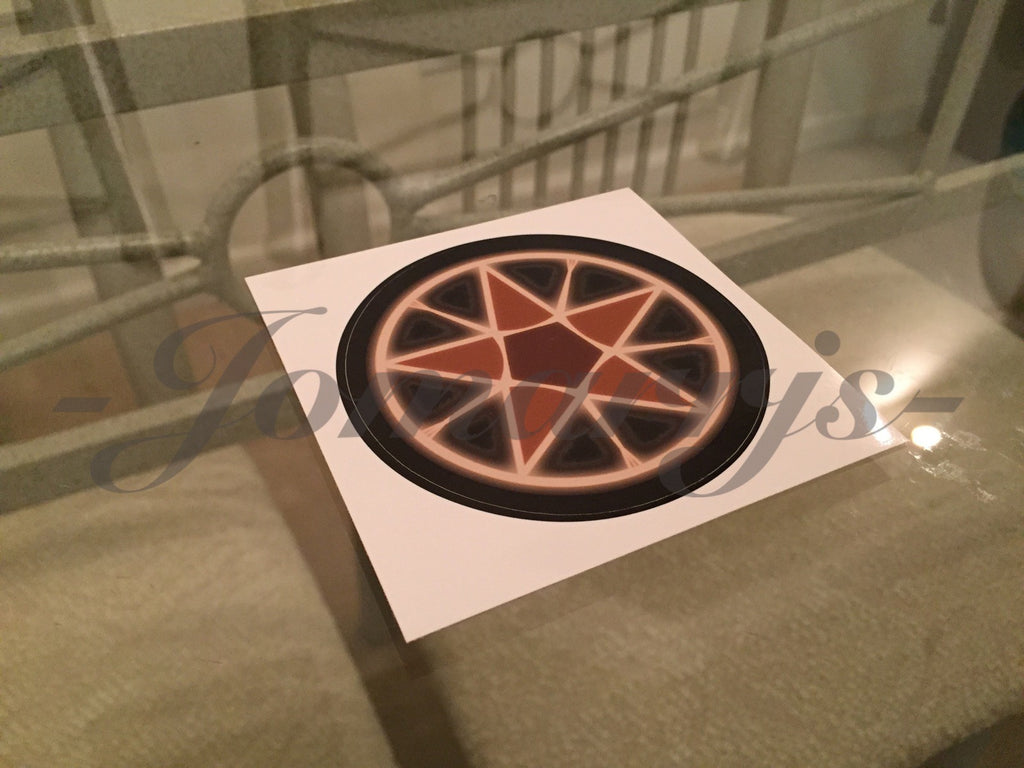 Black Butler Kuroshitsuji Anime Ciel Phantomhive Faustian Contract Seal Sticker