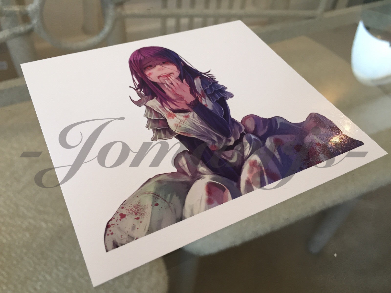 Tokyo Ghoul - Anime - Rize Kamishiro Sticker Decals Vinyl binder laptop console