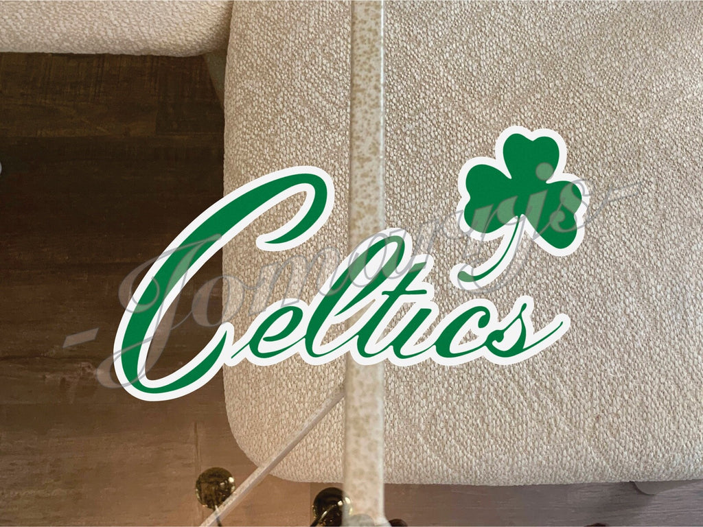 Boston Celtics Basketball Team Logo NBA Sticker Decal Vinyl waterproof car 2-18"