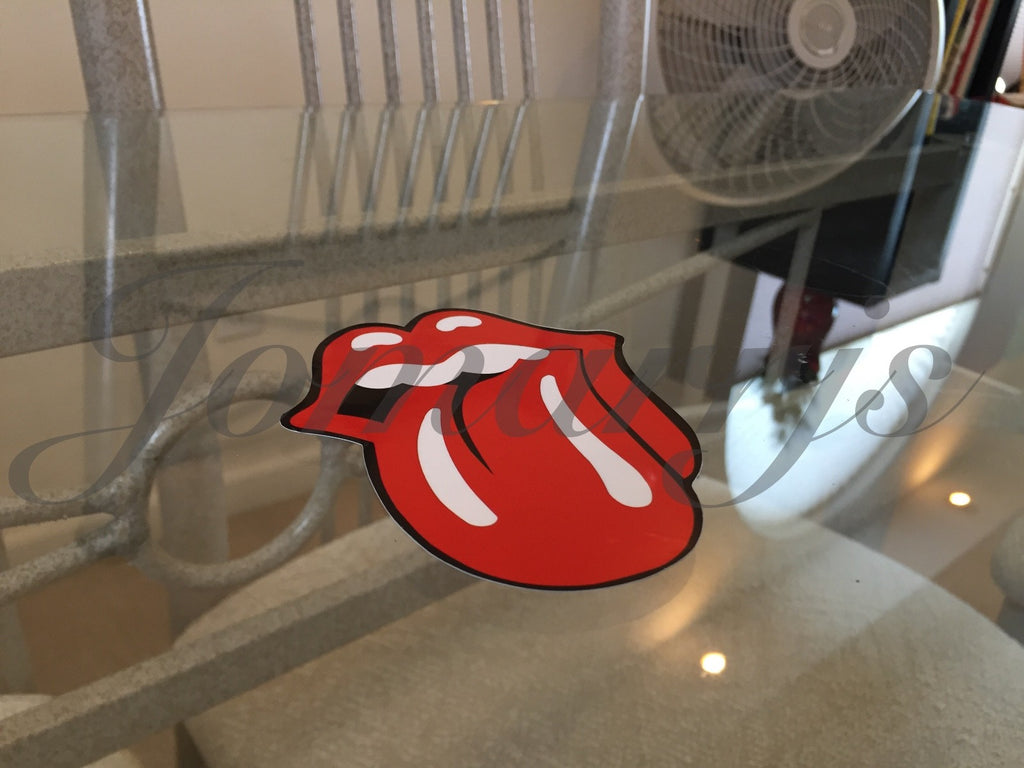 Rolling Stones Tongue Stickers Decal Vinyl Sign Rock & Roll Band *Sz: 4"-18"*