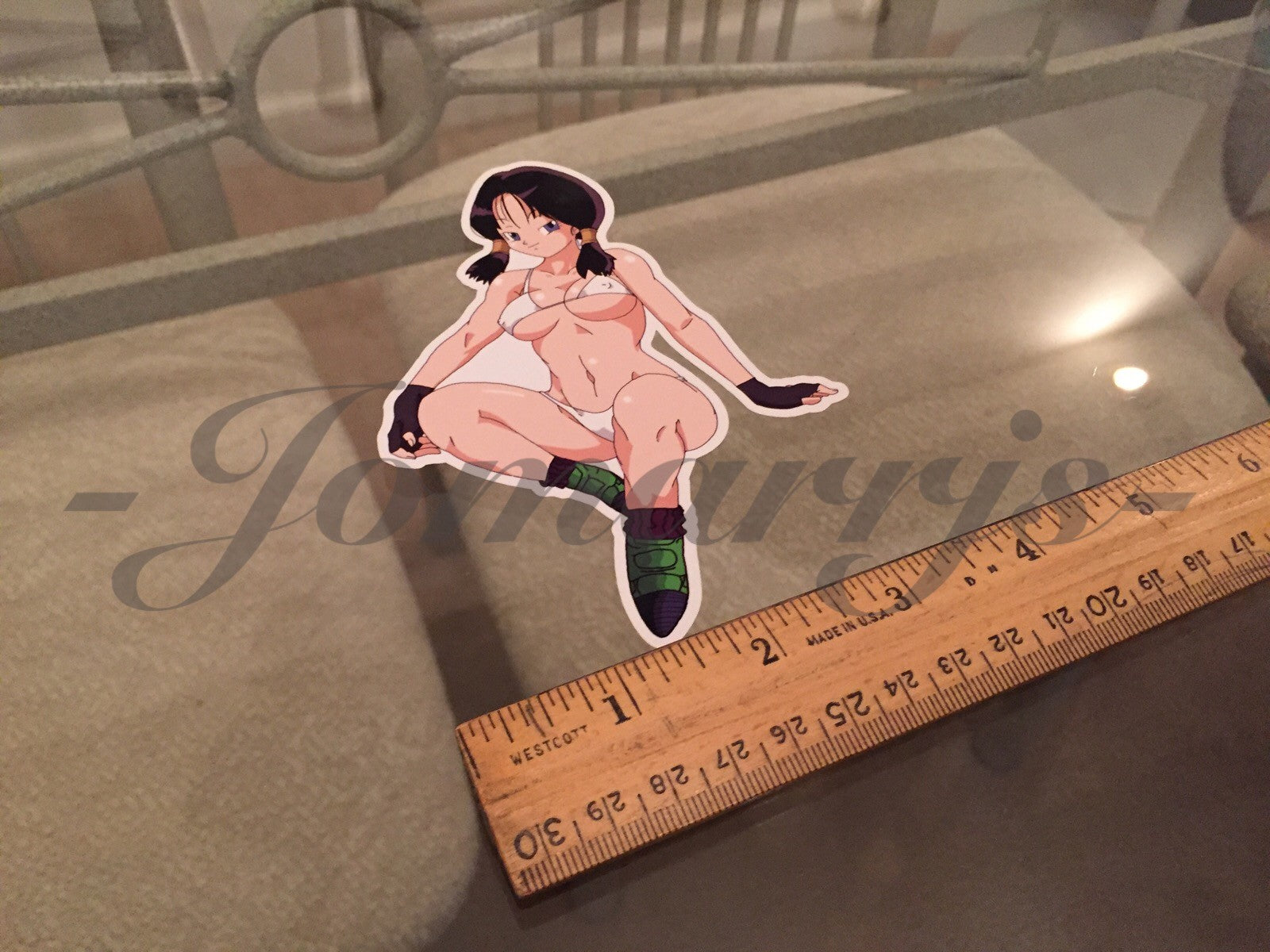 Dragon Ball Z - Anime - Videl Bikini Sun Fun Sticker Decal Vinyl DBZ