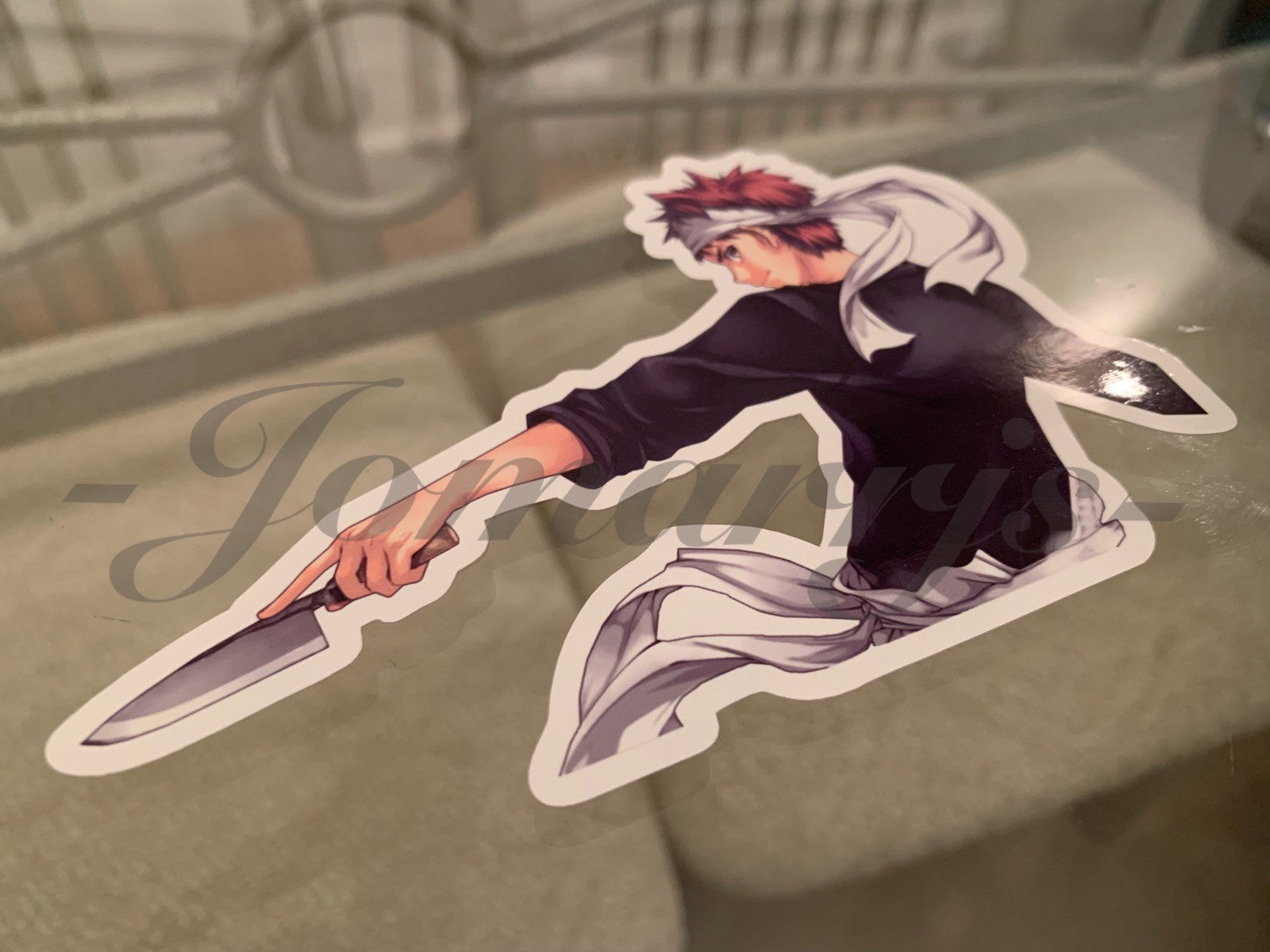 Food Wars! Shokugeki no Soma - Anime - Soma Yukihira Sticker Decal vinyl manga
