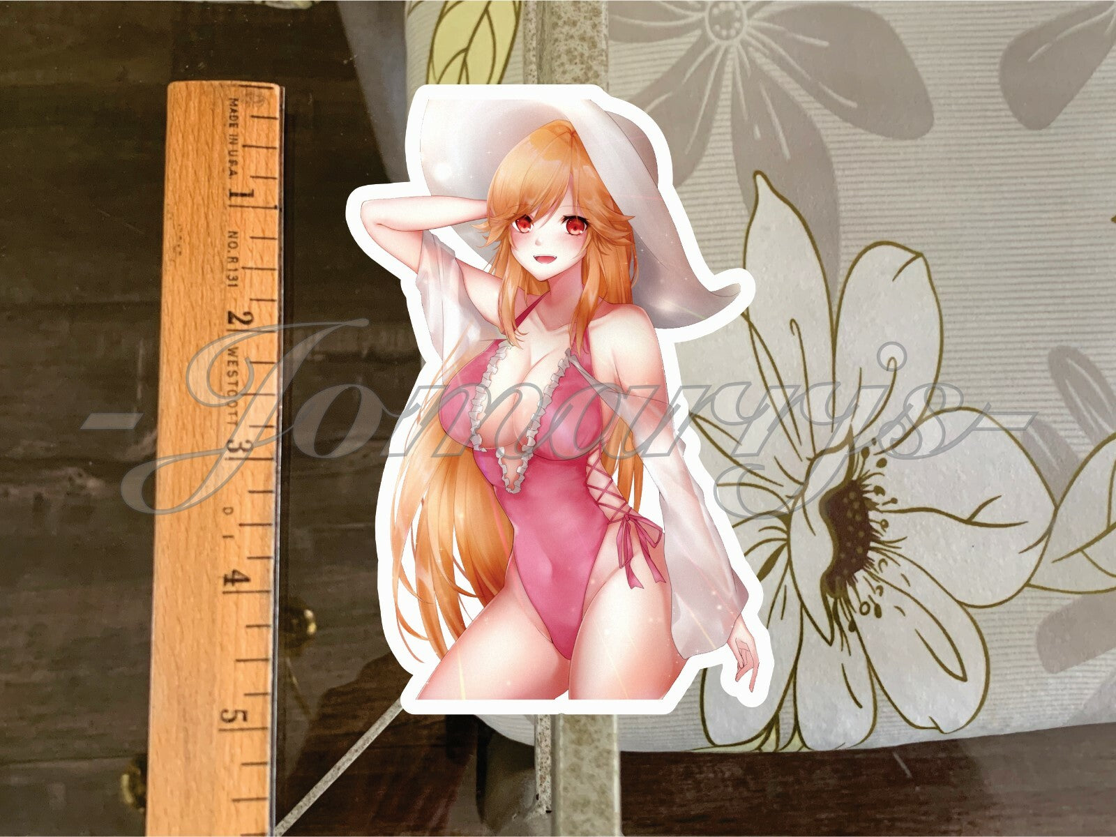 Azur Lane - Anime - Richelieu Bikini Sun Fun Custom Sticker Decal Vinyl 1
