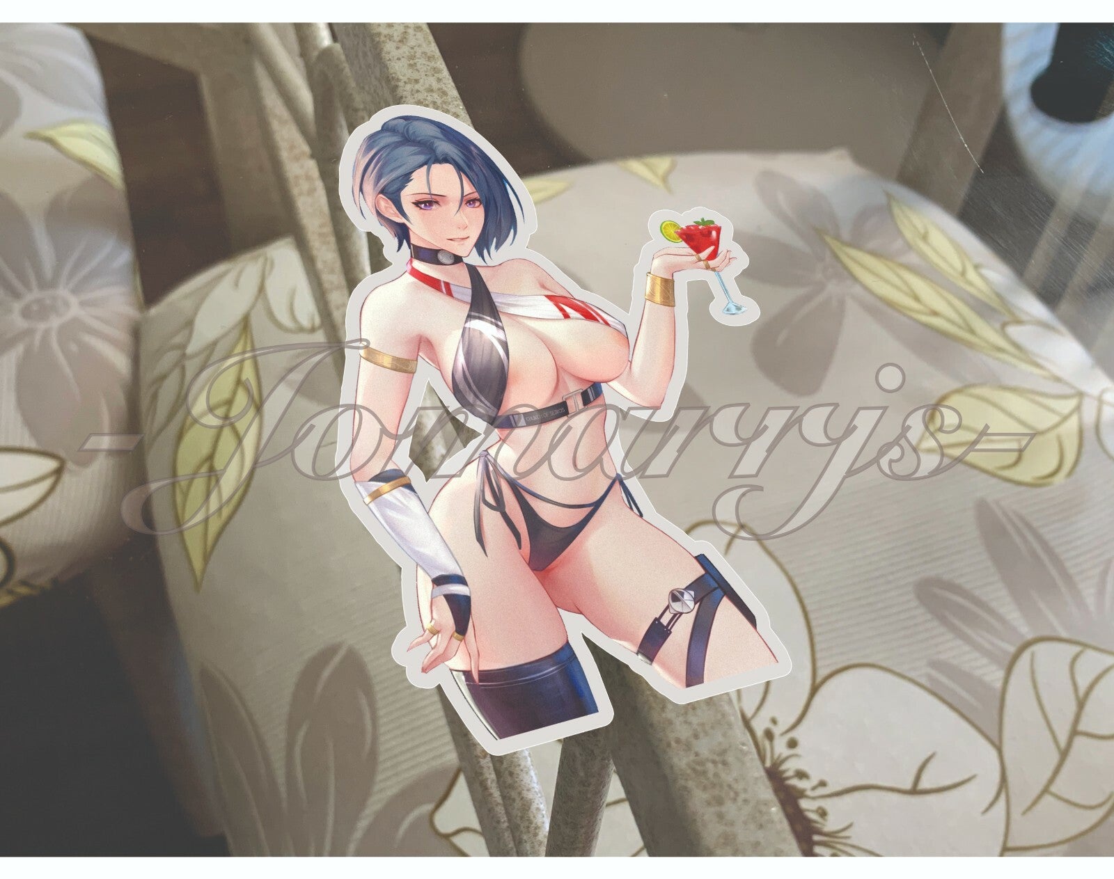 Fire Emblem Three Houses - Anime - Shamir Nevrand Bikini Sun Fun Sticker Decal 1