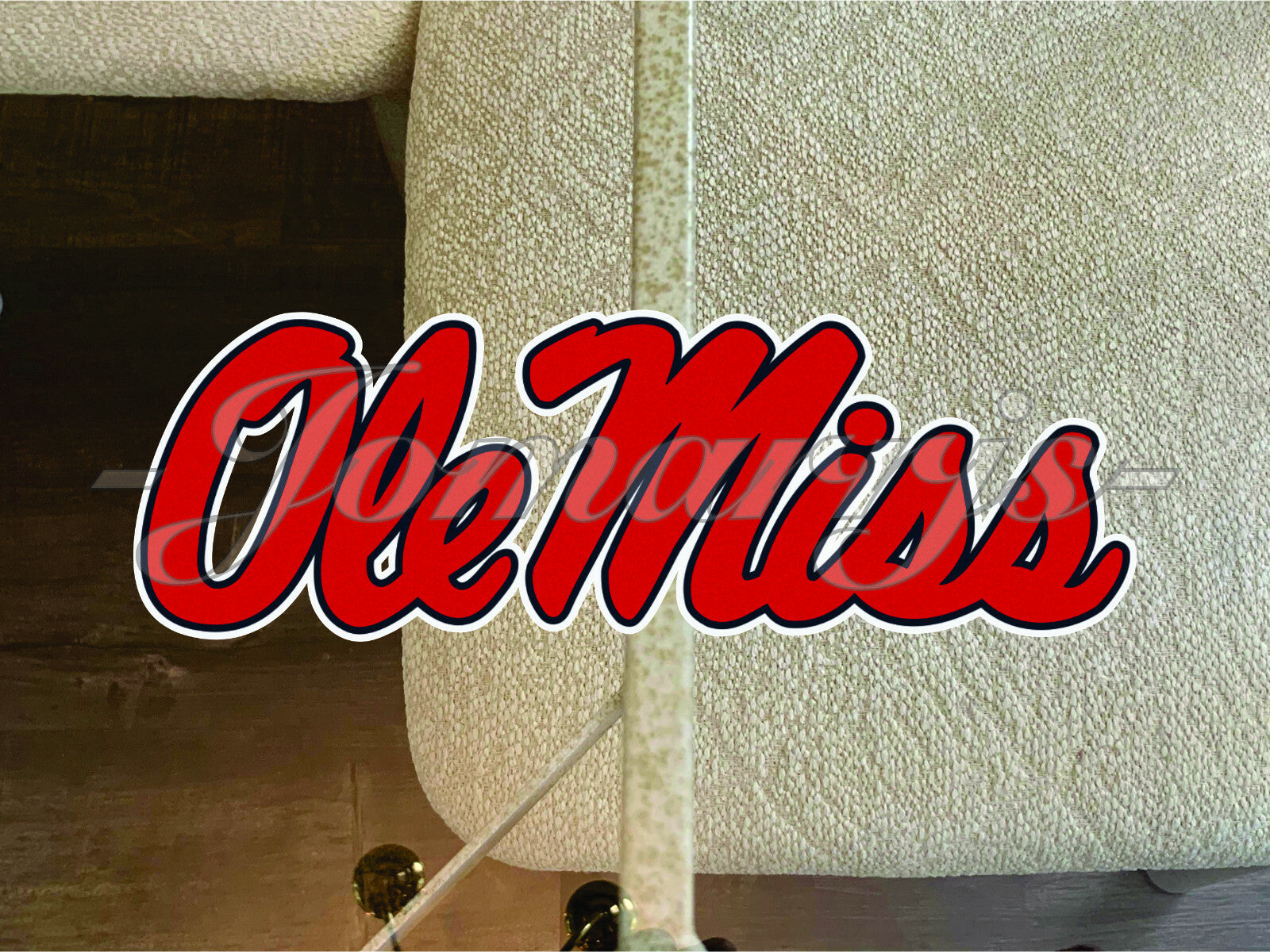 Ole Miss University Rebels SEC Football Logo NCAA Sticker Decal #HottyToddy