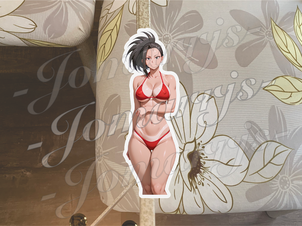My Hero Academia Anime Momo Yaoyorozu 06-09 Sticker Decal Vinyl sexy ecchi lewd