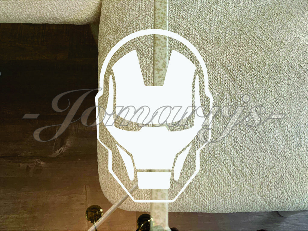Iron Man Logo Sticker Decal Vinyl Comic Movie Marvel Avengers Starks Sz: 5"-18"