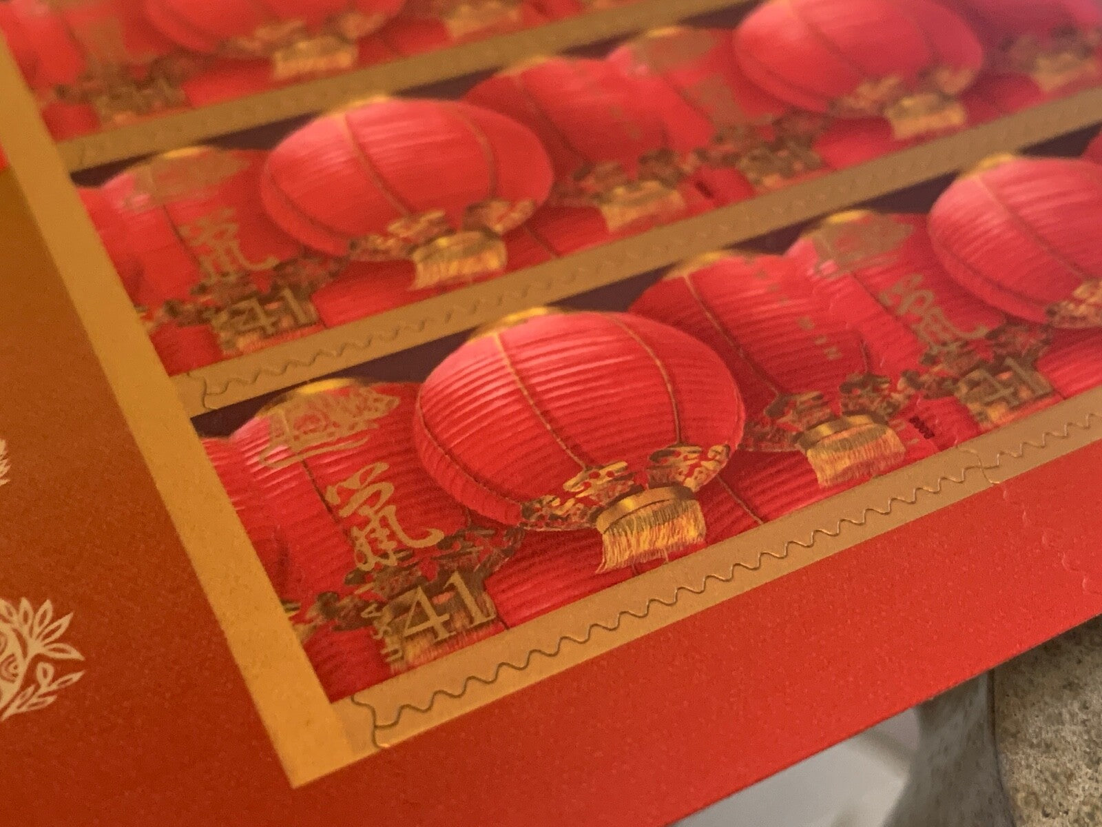 US Scott #4221 Celebrating Lunar New Year of the Rat x2 24 Stamps 2008 Lanterns