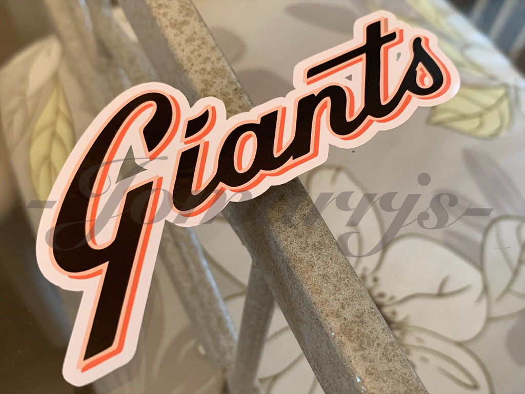 San Francisco Giants Baseball Logo MLB Sticker SF Gigantes waterproof 2"-18"
