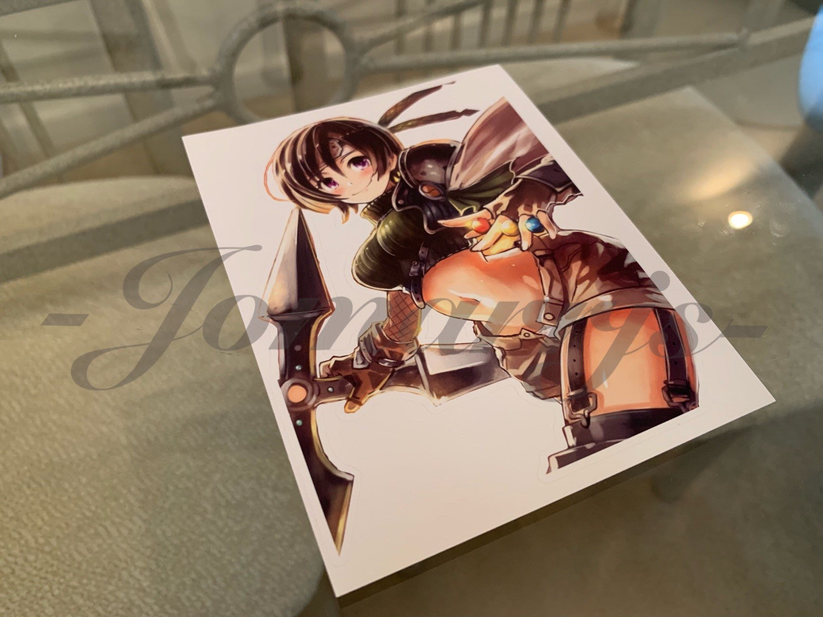 Final Fantasy - Gaming - Yuffie Kisaragi Sticker Decals Vinyl ff 7 anime vii D.