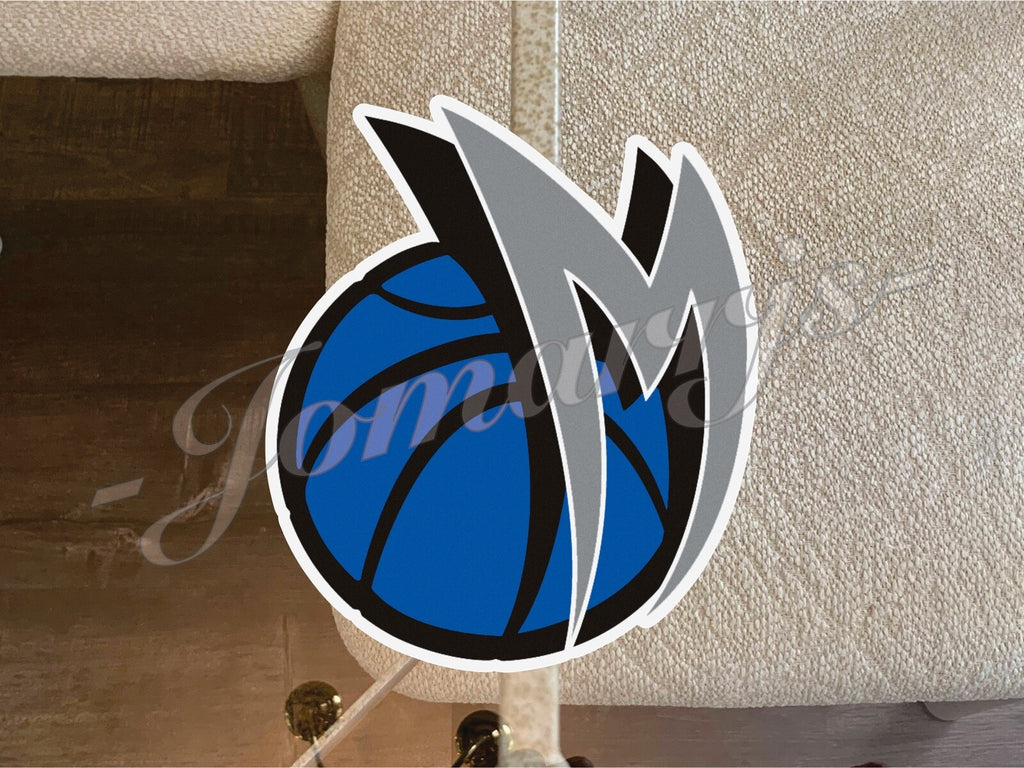 Dallas Mavericks Logo NBA Sticker Decal Vinyl waterproof 2-18" phone tumbler car