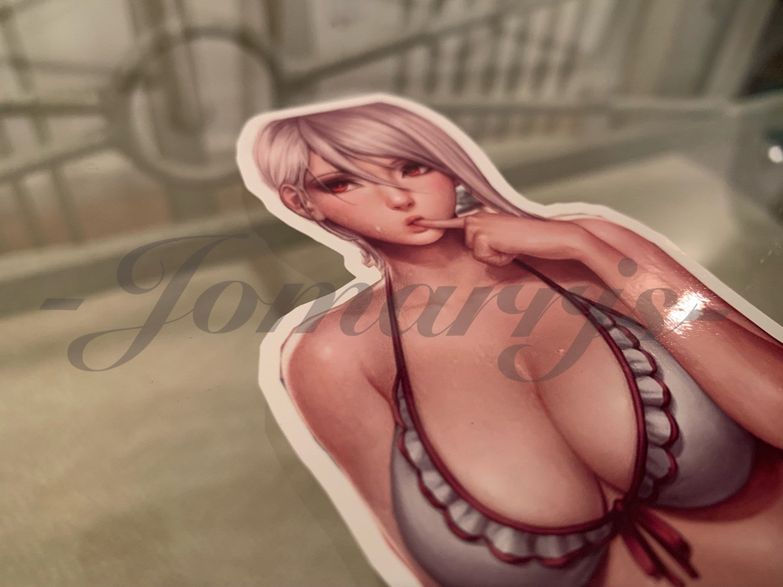 Food Wars! Shokugeki no Soma - Anime - Alice Nakiri Bikini Sun Fun Sticker Decal