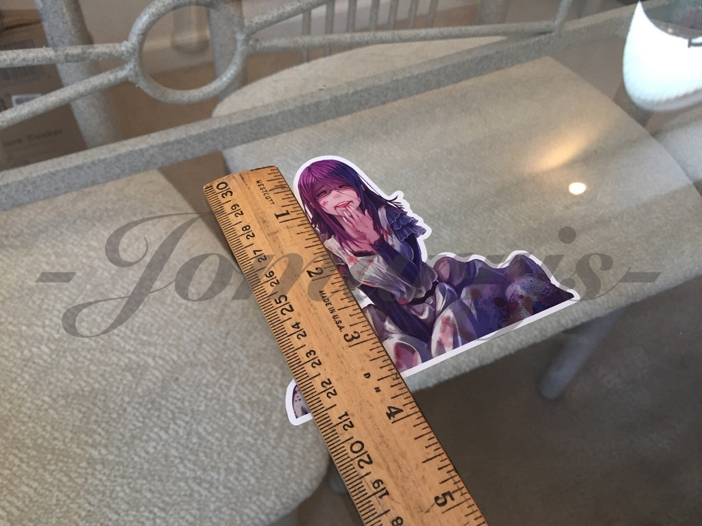 Tokyo Ghoul - Anime - Rize Kamishiro Sticker Decals Vinyl binder laptop console