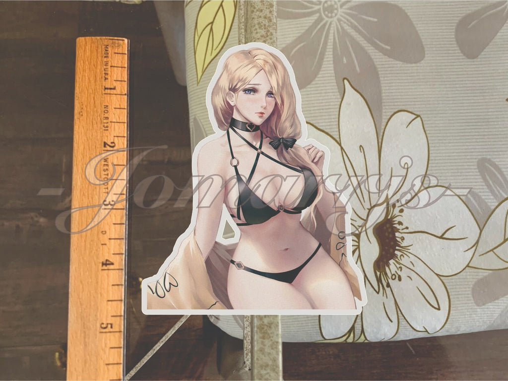 Fire Emblem Three Houses Anime Mercedes von Martritz Bikini Sun Fun Sticker 1