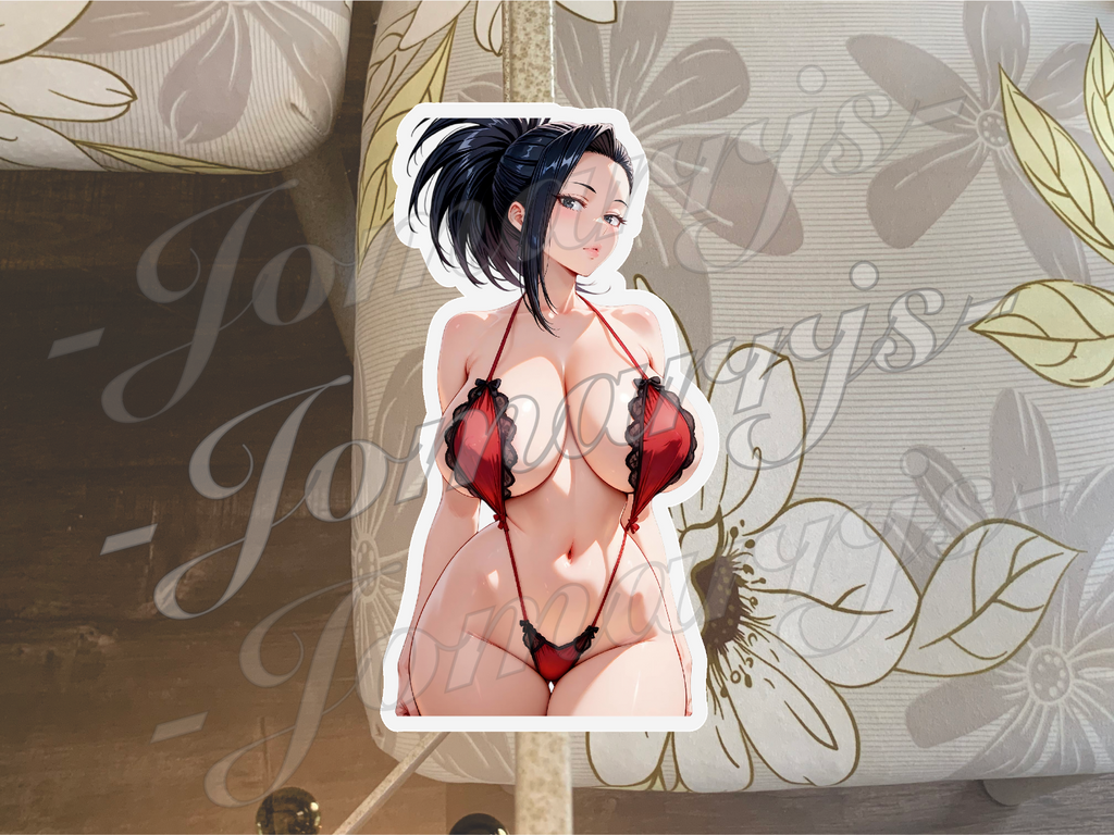 My Hero Academia Anime Momo Yaoyorozu 06-09 Sticker Decal Vinyl sexy ecchi lewd