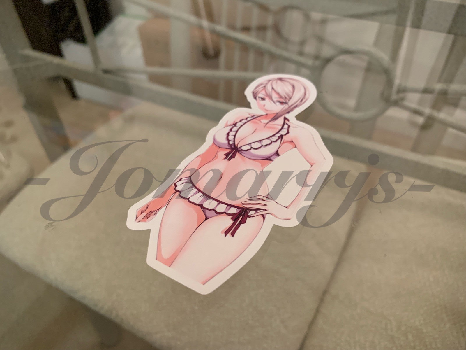 Food Wars! Shokugeki no Soma - Anime - Alice Nakiri Bikini Sun Fun Sticker Decal