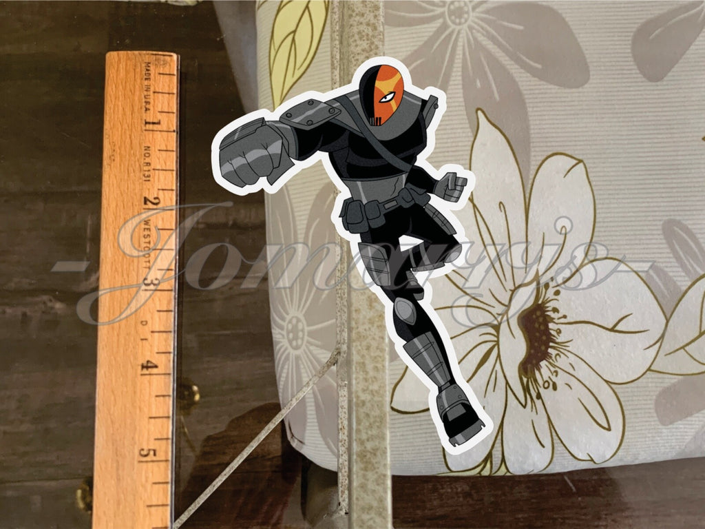 Teen Titans Slade Anime Sticker Decal #1-2 a. b. manga DC Comics deathstroke