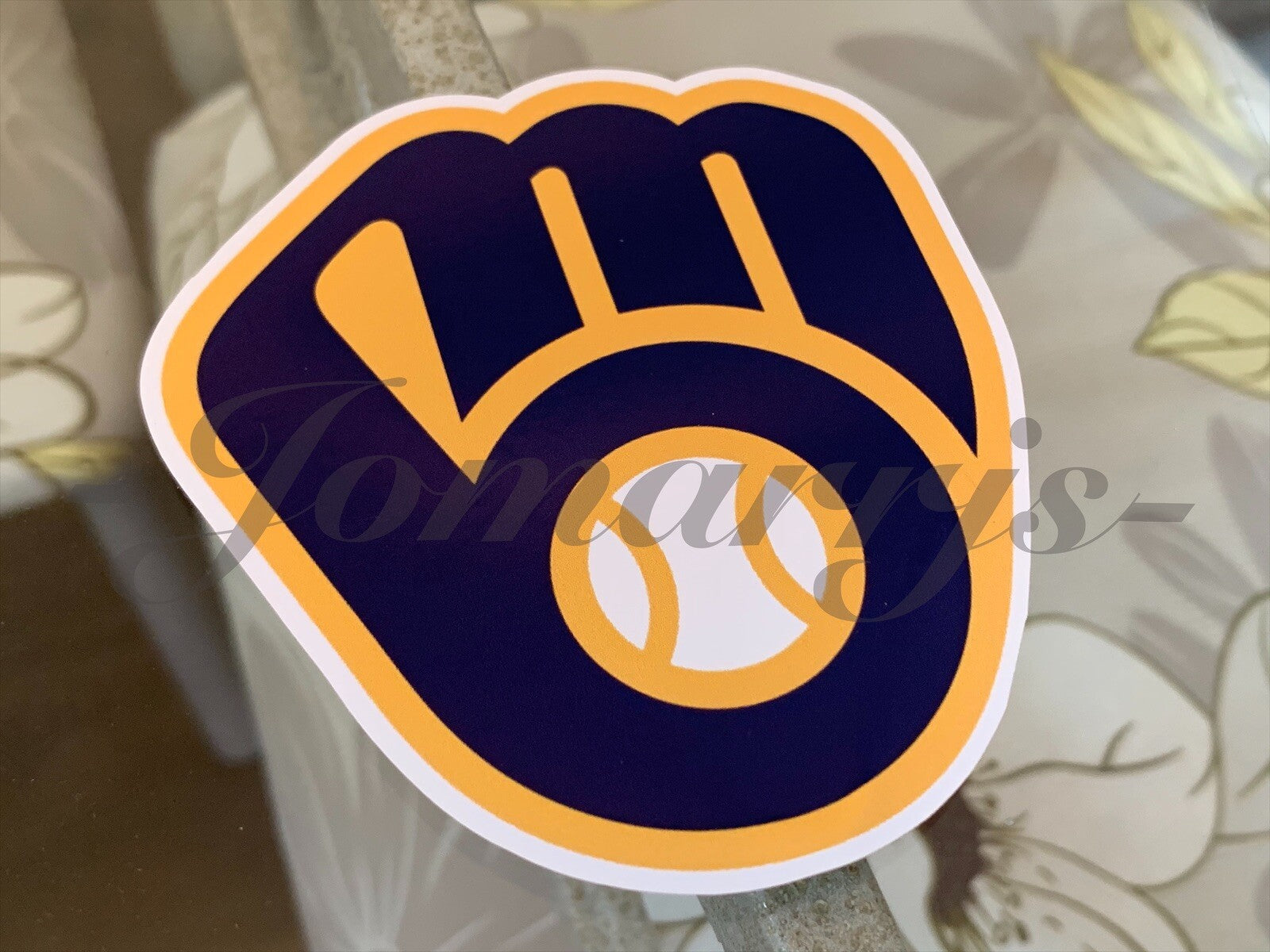 Milwaukee Brewers Baseball Team Logo MLB Sticker Decal Vinyl 2-18" waterproof