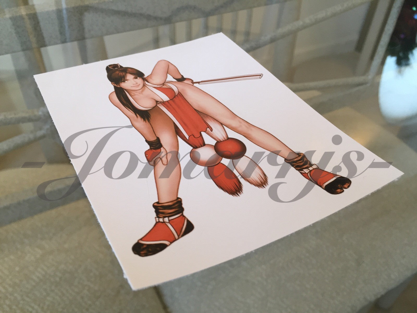 King of Fighters Anime Mia Shiranui Sticker Decals Vinyl Sign Games *3 Sizes*