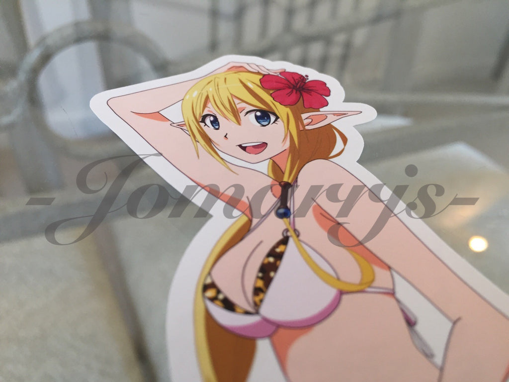 Gate - Anime - Tuka Luna Marceau Bikini Sticker Decal Vinyl Comic laptop manga