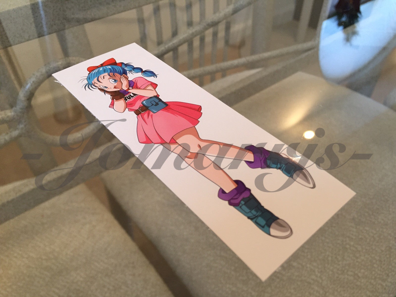 Dragon Ball Z Anime Bulma Sticker Decal Vinyl Comic DBZ