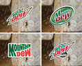 Mountain Dew Logo Brand Drink Soda Sticker Decal fan skate laptop car baja blast