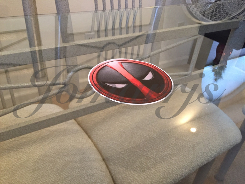 Marvel Deadpool Logo Stickers Decal Vinyl Sign Comic Movie