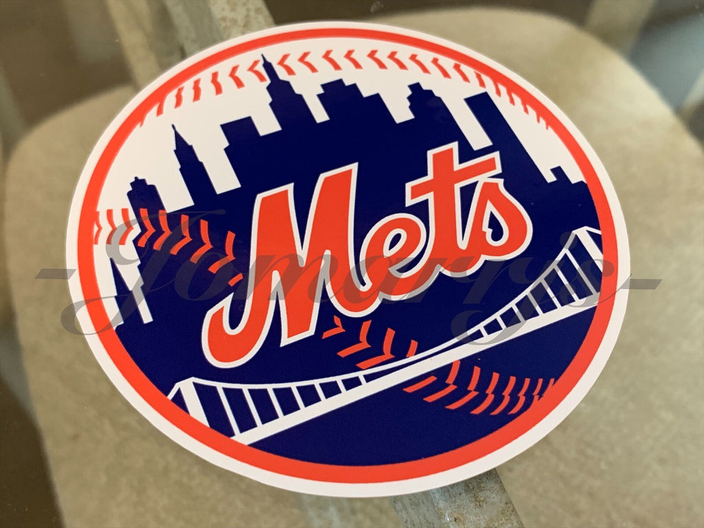 New York Mets Baseball Logo MLB Sticker Decal Vinyl NY #LGM waterproof 2"-18"