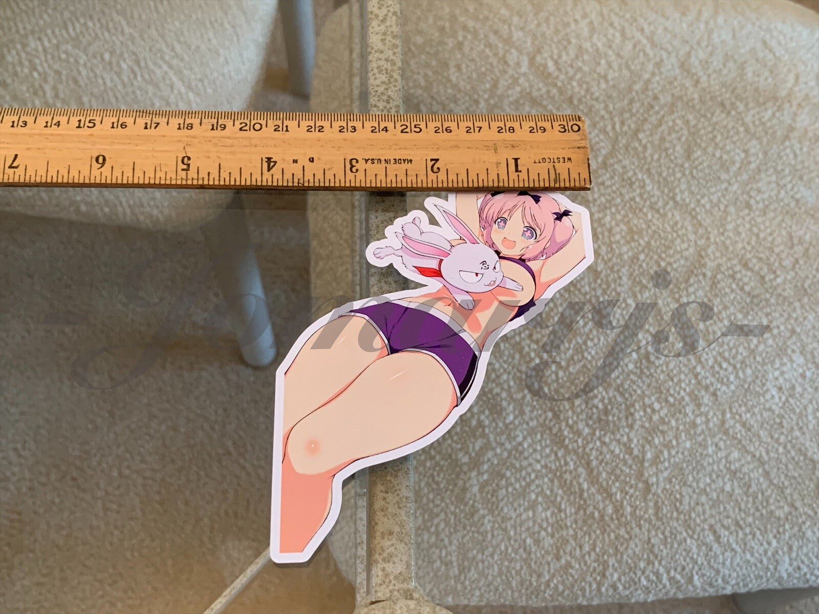 Senran Kagura - Anime - Hibiri "Sun Bathe" Bikini Sun Fun Sticker Decal