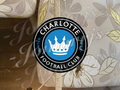 Charlotte Football Club FC Logo MLS Vinyl Sticker Decal waterproof 2"-18"