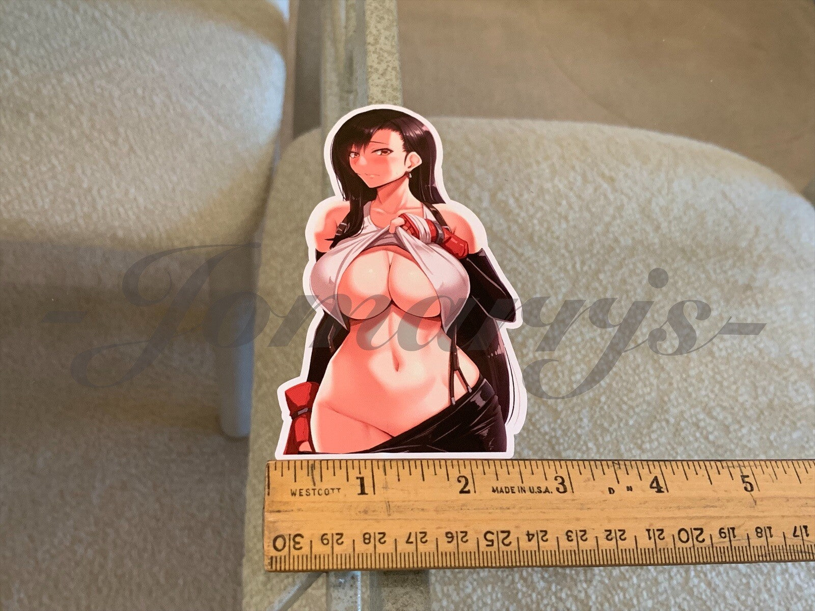 Final Fantasy Gaming Tifa Lockhart "Withdraw" Sticker Decals Vinyl ff 7 anime 46