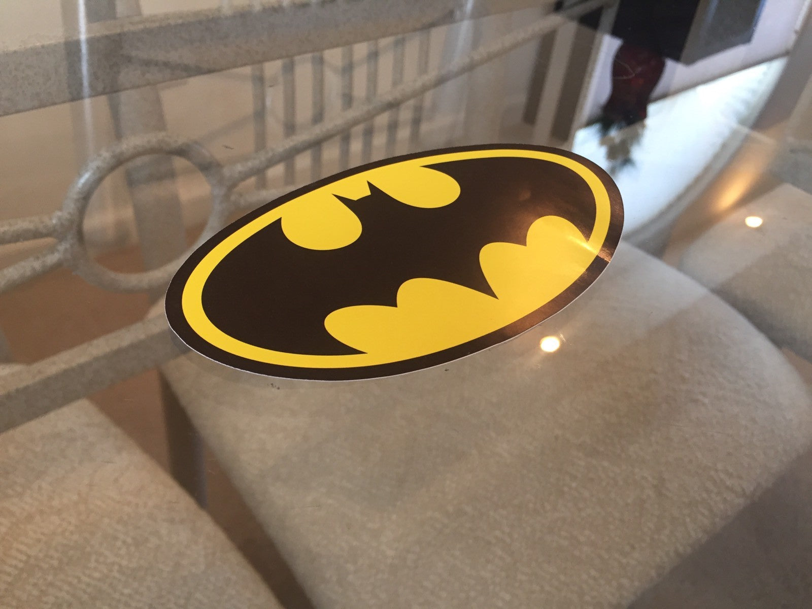 Custom Batman Logo Sticker Decal Sign Comic Dark Knight waterproof 2"-24"