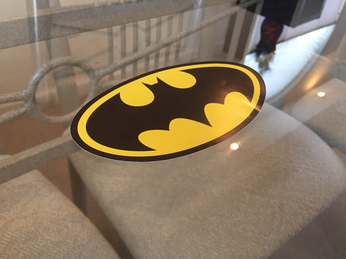 Custom Batman Logo Sticker Decal Sign Comic Dark Knight waterproof 2"-24"