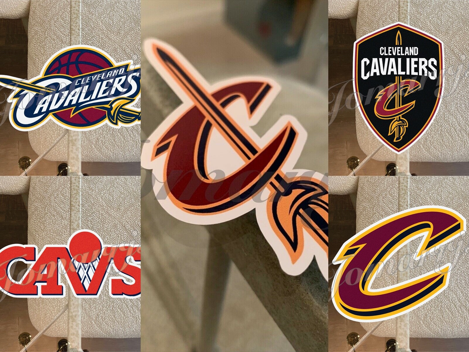 Cleveland Cavaliers Logo NBA Sticker Decal Vinyl waterproof 2"-18" #BeTheFight
