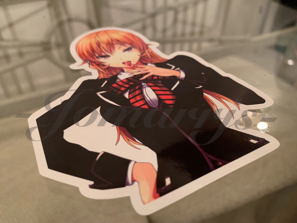 Food Wars! Shokugeki no Soma - Anime - Erina Nakiri "Taste" Sticker Decal manga