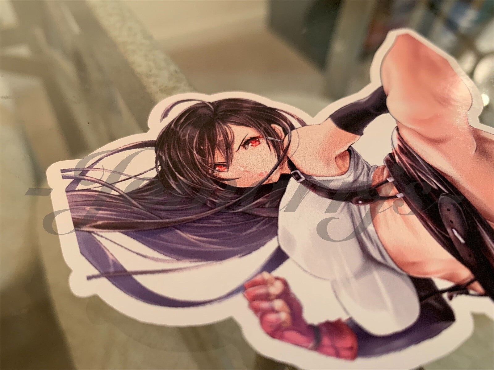 Final Fantasy Gaming Tifa Lockhart Sticker Decals Vinyl ff 7 anime #52