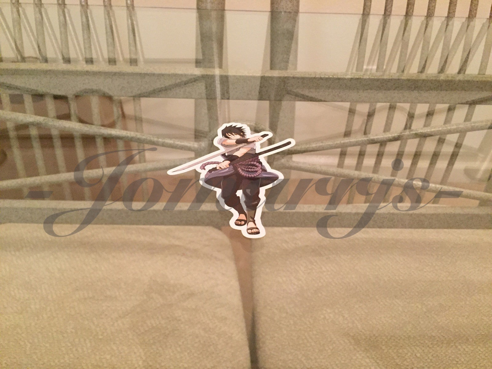 Naruto - Anime - Sasuke Uchiha Sticker Decals Vinyl Sign Comic *Sz: 4”-18”*