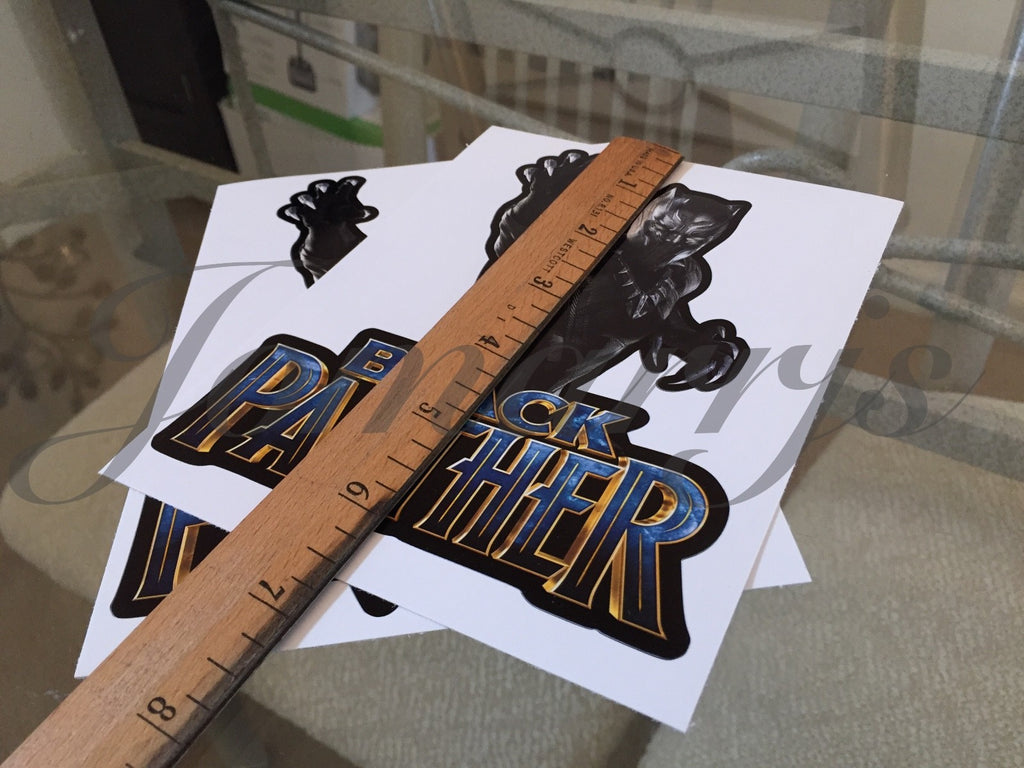 Marvel Black Panther Action Stickers Decal Vinyl Sign Comic Movie Avengers