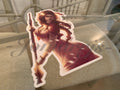 Final Fantasy Gaming Aerith Gainsborough Sticker Decals Vinyl ff 7 anime vii B.