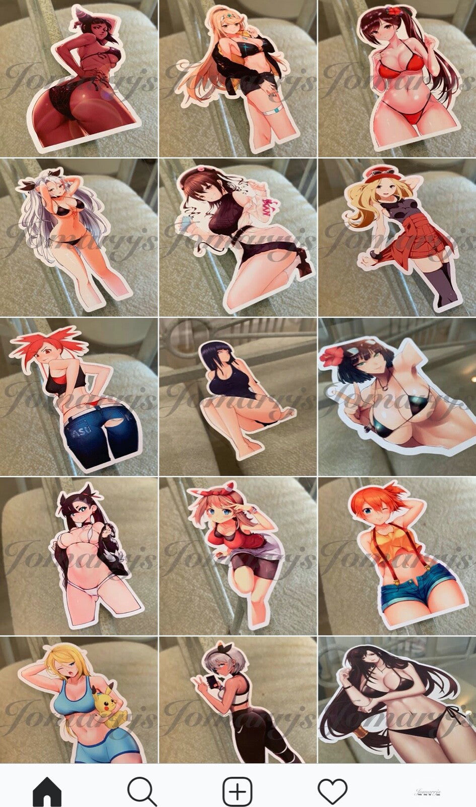 Final Fantasy Gaming Tifa Lockhart "Strapped" Sticker Decals Vinyl ff 7 anime